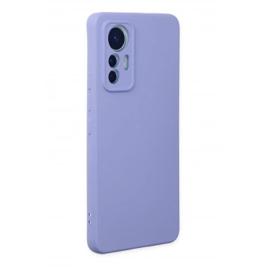 Mey İthalat®   Mi 12 Lite Kılıf Nano içi Kadife Silikon - Lila