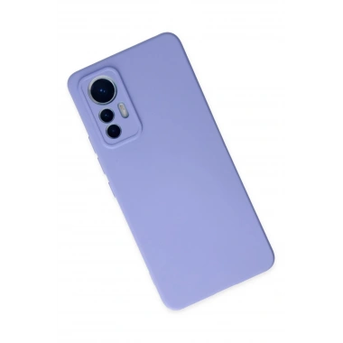 Mey İthalat®   Mi 12 Lite Kılıf Nano içi Kadife Silikon - Lila