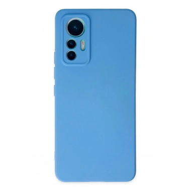 Mey İthalat®   Mi 12 Lite Kılıf Nano içi Kadife Silikon - Mavi