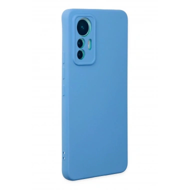 Mey İthalat®   Mi 12 Lite Kılıf Nano içi Kadife Silikon - Mavi