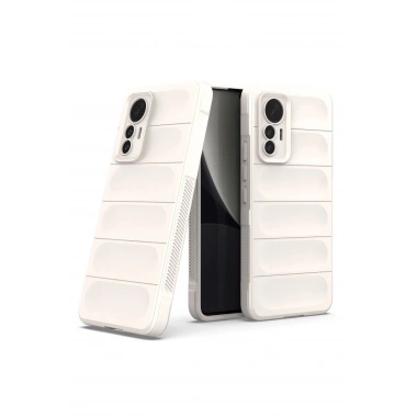 Mey İthalat®   Mi 12 Lite Kılıf Optimum Silikon - Krem