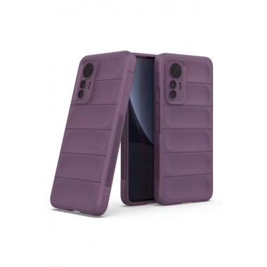 Mey İthalat®   Mi 12 Lite Kılıf Optimum Silikon - Mor