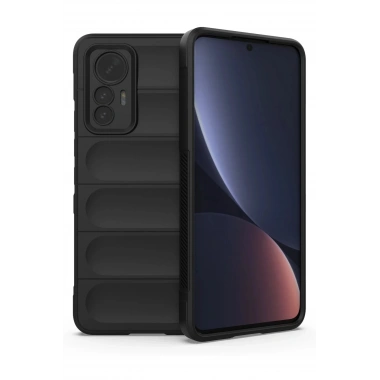 Mey İthalat®   Mi 12 Lite Kılıf Optimum Silikon - Siyah