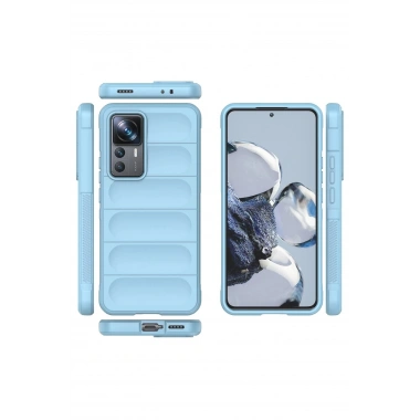 Mey İthalat®   Mi 12T Pro Kılıf Optimum Silikon - Sky Blue