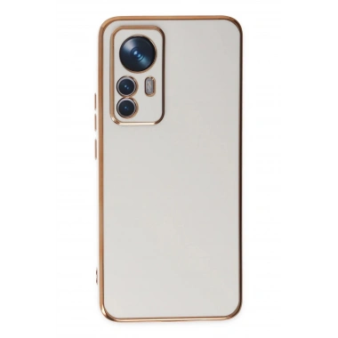 Mey İthalat®   Mi 12T Pro Kılıf Volet Silikon - Beyaz