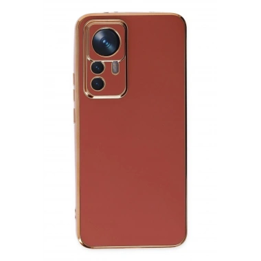 Mey İthalat®   Mi 12T Pro Kılıf Volet Silikon - Kırmızı