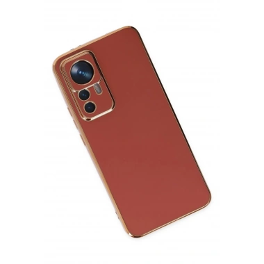 Mey İthalat®   Mi 12T Pro Kılıf Volet Silikon - Kırmızı