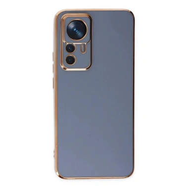 Mey İthalat®   Mi 12T Pro Kılıf Volet Silikon - Mavi