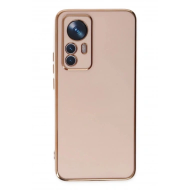 Mey İthalat®   Mi 12T Pro Kılıf Volet Silikon - Pembe