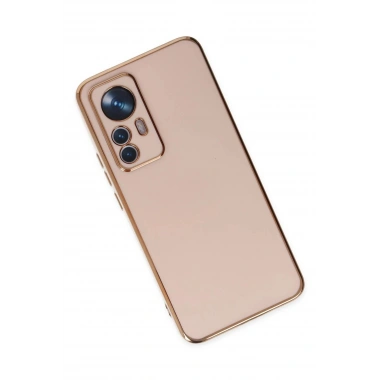 Mey İthalat®   Mi 12T Pro Kılıf Volet Silikon - Pembe