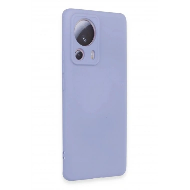 Mey İthalat®   Mi 13 Lite Kılıf Nano içi Kadife Silikon - Lila