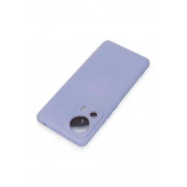 Mey İthalat®   Mi 13 Lite Kılıf Nano içi Kadife Silikon - Lila
