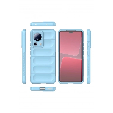 Mey İthalat®   Mi 13 Lite Kılıf Optimum Silikon - Sky Blue