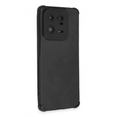 Mey İthalat® Mi 13 Pro Kılıf Loop Deri Silikon - Siyah