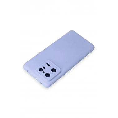 Mey İthalat®   Mi 13 Pro Kılıf Nano içi Kadife Silikon - Lila