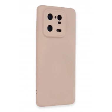 Mey İthalat®   Mi 13 Pro Kılıf Nano içi Kadife Silikon - Pudra