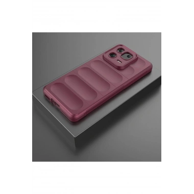 Mey İthalat®   Mi 13 Pro Kılıf Optimum Silikon - Bordo