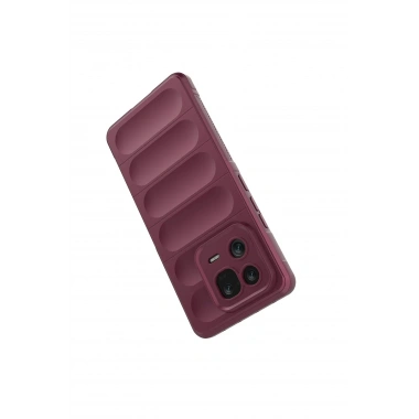 Mey İthalat®   Mi 13 Pro Kılıf Optimum Silikon - Bordo