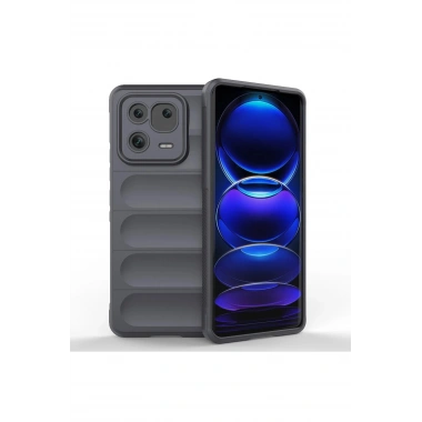 Mey İthalat®   Mi 13 Pro Kılıf Optimum Silikon - Siyah