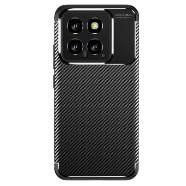 Mey İthalat®   Mi 14T Kılıf Auto Focus Karbon Kapak - Siyah