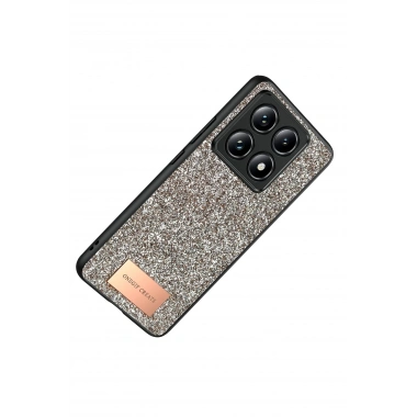 Mey İthalat®   Mi 14T Pro Bright Simli Kapak - Gold