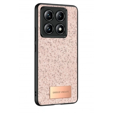 Mey İthalat® Mi 14T Pro Bright Simli Kapak - Pembe