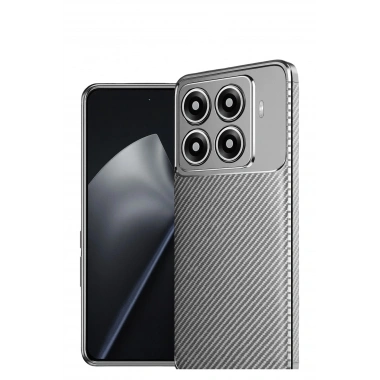 Mey İthalat®   Mi 15T Pro Auto Focus Karbon Kapak - Gri
