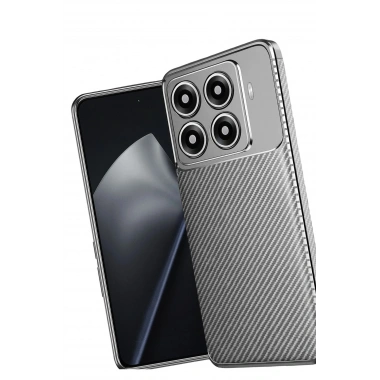 Mey İthalat®   Mi 15T Pro Auto Focus Karbon Kapak - Gri