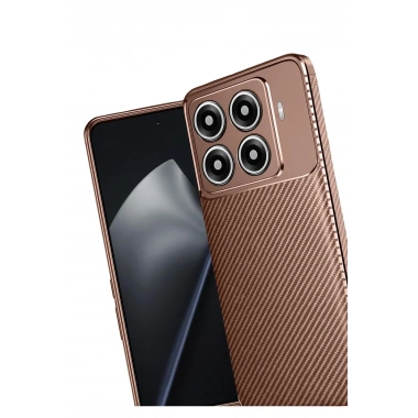Mey İthalat®   Mi 15T Pro Auto Focus Karbon Kapak - Kahverengi