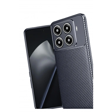 Mey İthalat®   Mi 15T Pro Auto Focus Karbon Kapak - Lacivert