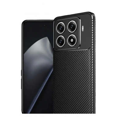 Mey İthalat®   Mi 15T Pro Auto Focus Karbon Kapak - Siyah