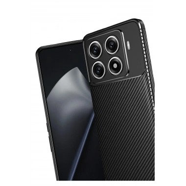 Mey İthalat®   Mi 15T Pro Auto Focus Karbon Kapak - Siyah