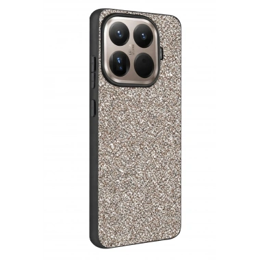 Mey İthalat®   Mi 15T Pro Bright Simli Kapak - Gümüş