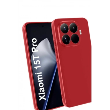 Mey İthalat®   Mi 15T Pro First Silikon - Kırmızı