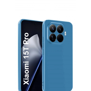 Mey İthalat®   Mi 15T Pro First Silikon - Mavi