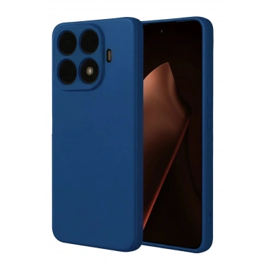 Mey İthalat®   Mi 15T Pro Nano içi Kadife Silikon - Lacivert