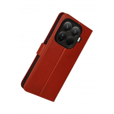 Mey İthalat®   Mi 15T Pro Trend S Plus Kapaklı Kılıf - Kırmızı