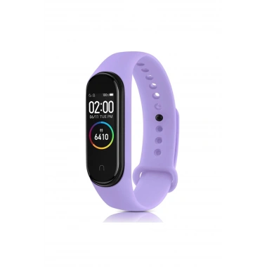 Mey İthalat® Mi Band 6 Klasik Kordon - Lila