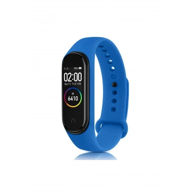 Mey İthalat® Mi Band 6 Klasik Kordon - Mavi