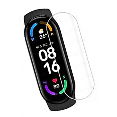 Mey İthalat® Mi Band 6 Polymer Nano Ekran Koruyucu - Şeffaf