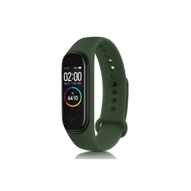Mey İthalat® Mi Band 7 Klasik Kordon - Haki Yeşil