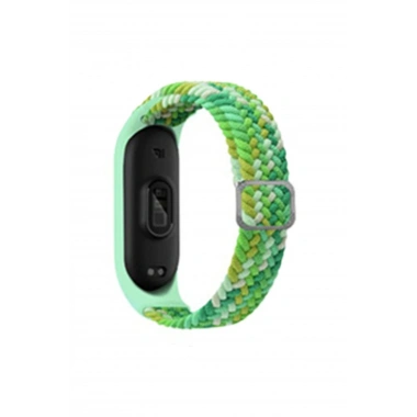 Mey İthalat® Mi Band 7 Star Kordon - Turkuaz-Yeşil