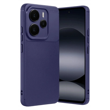 Mey İthalat®   Note 14 5G Auto Focus Karbon Kapak - Lacivert