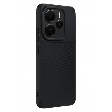 Mey İthalat®   Note 14 5G Auto Focus Karbon Kapak - Siyah