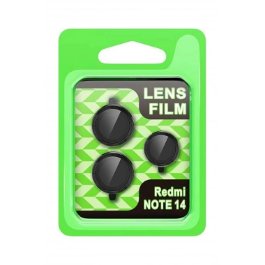 Mey İthalat® Note 14 5G Raze Metal Kamera Lens - Siyah