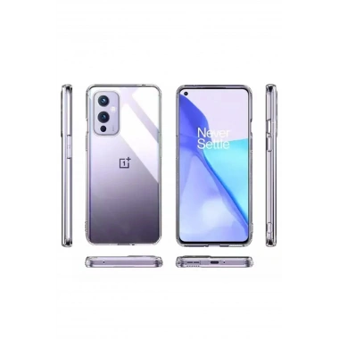 Mey İthalat®  One Plus 9 Kılıf Lüx Şeffaf Silikon