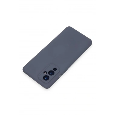 Mey İthalat®  One Plus 9 Kılıf Nano içi Kadife Silikon - Gri