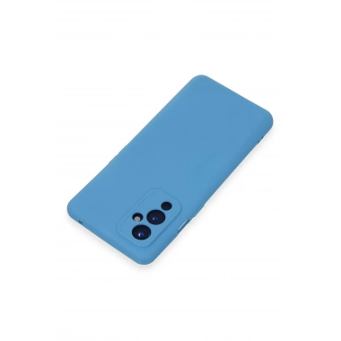 Mey İthalat®  One Plus 9 Kılıf Nano içi Kadife Silikon - Mavi