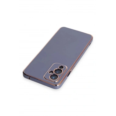 Mey İthalat®  One Plus 9 Kılıf Volet Silikon - Mavi