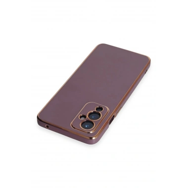 Mey İthalat®  One Plus 9 Kılıf Volet Silikon - Mor